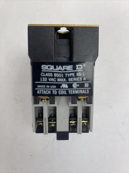 SQUARE D 8501X040 INDUSTRIAL CONTROL RELAY SER A COIL 120V 60HZ