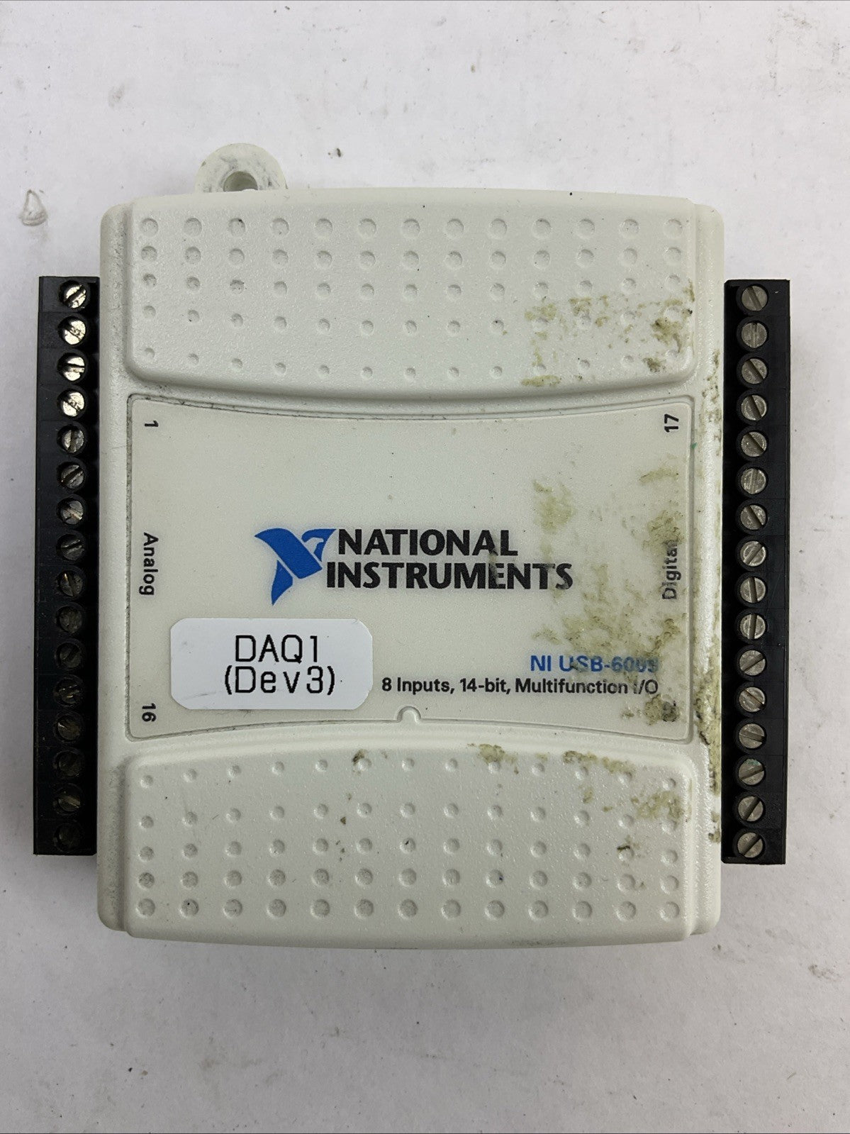 NATIONAL INSTRUMENT USB-6009 8 INPUTS 14-BIT MULTIFUNCTION I/O