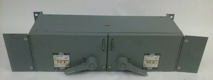 WESTINGHOUSE FDPT3211R SER.B FUSIBLE TWIN PANELBOARD SWITCH  3P 30A 240V 7.5HP