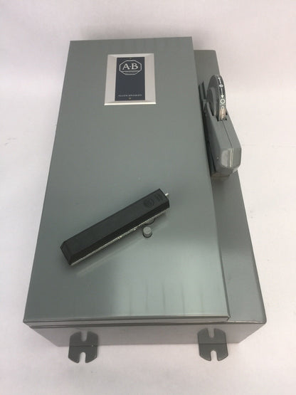 ALLEN BRADLEY 1494F-JN60 NON-FUSIBLE DISCONNECT SAFETY SWITCH 60AMP 3PH 3 POLE