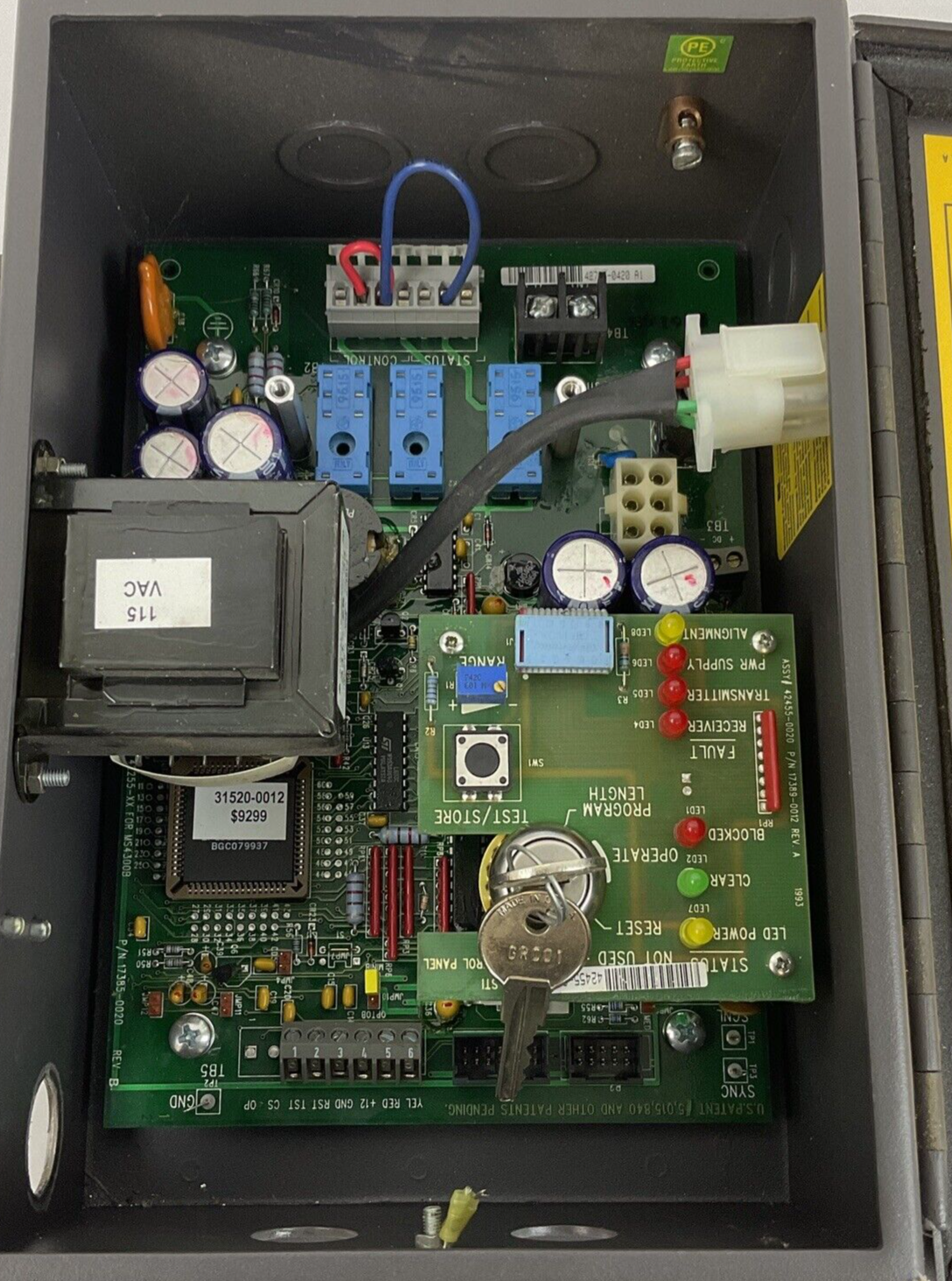 STI MS4336BW-AC1-15X-05R-U SAFETY SCREEN CONTROLLER MS43-BW-AC1