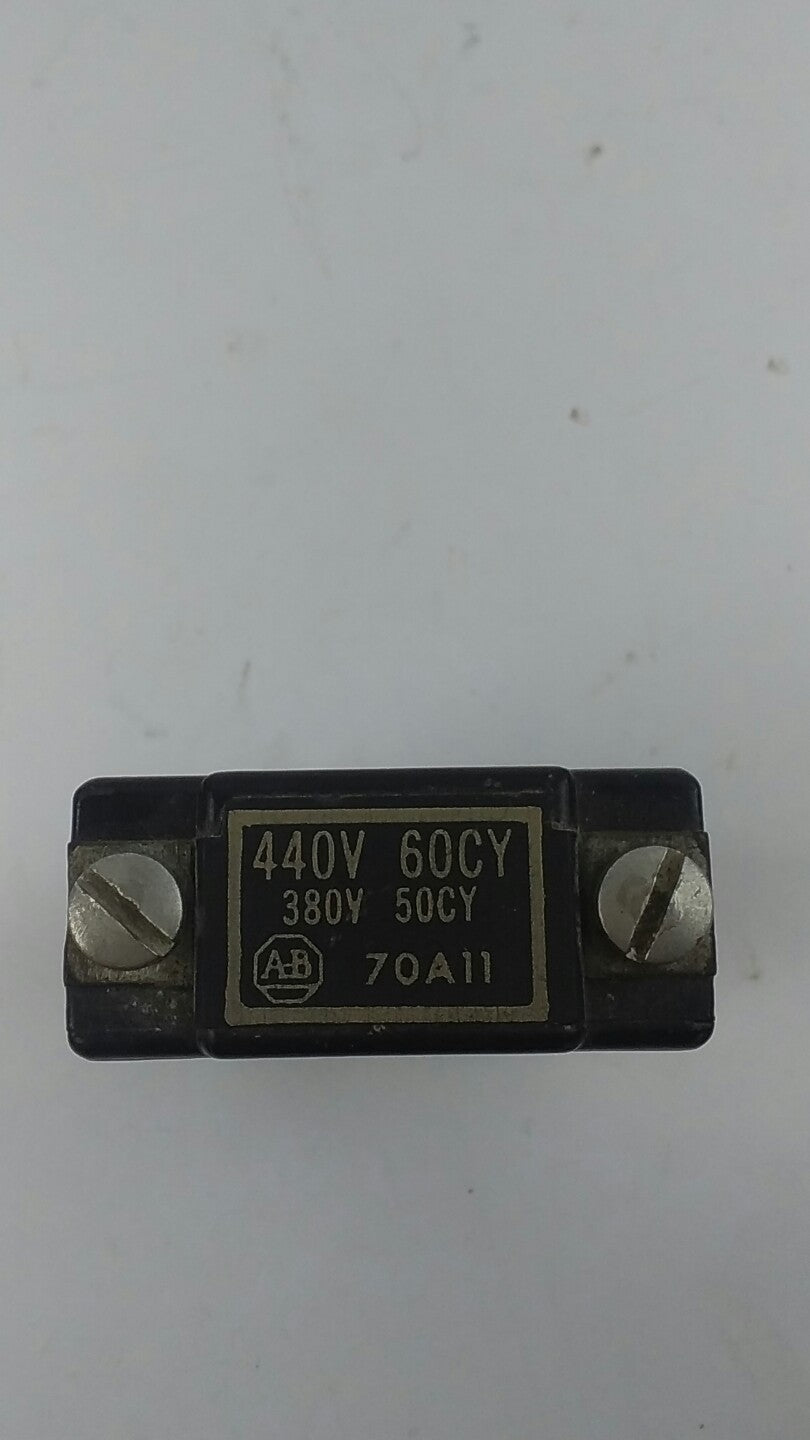 ALLEN BRADLEY 70A11 COIL 440V 60CY 380V 50CY