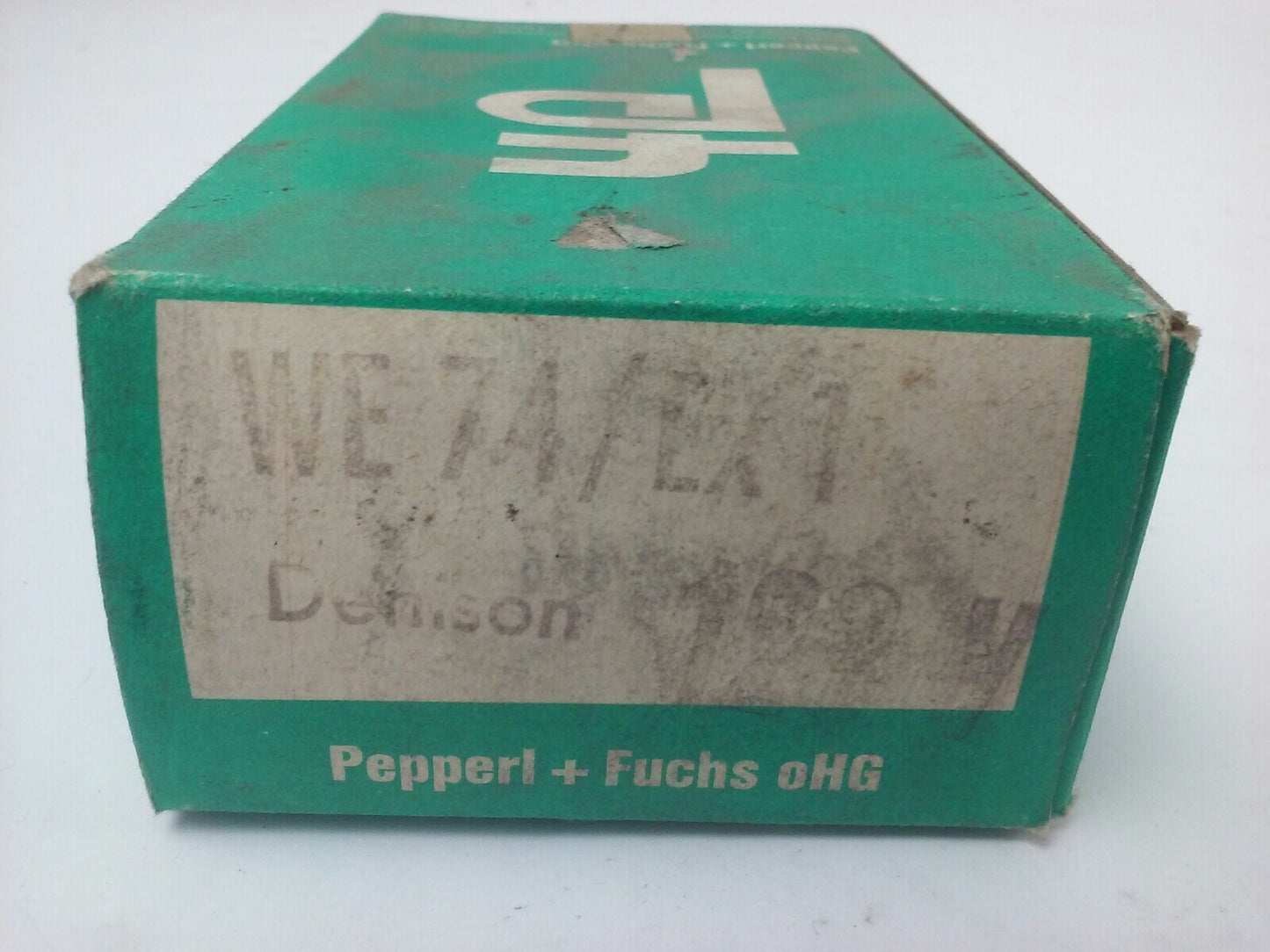 PEPPERL + FUCHS WE74/EX1 SWITCH AMPLIFIER R.B. DENISON PROXSWITCH 120V SUPPLY