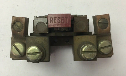 SQUARE D 9065 UO-1 OVERLOAD RELAY 600V AC OR DC SERIES A