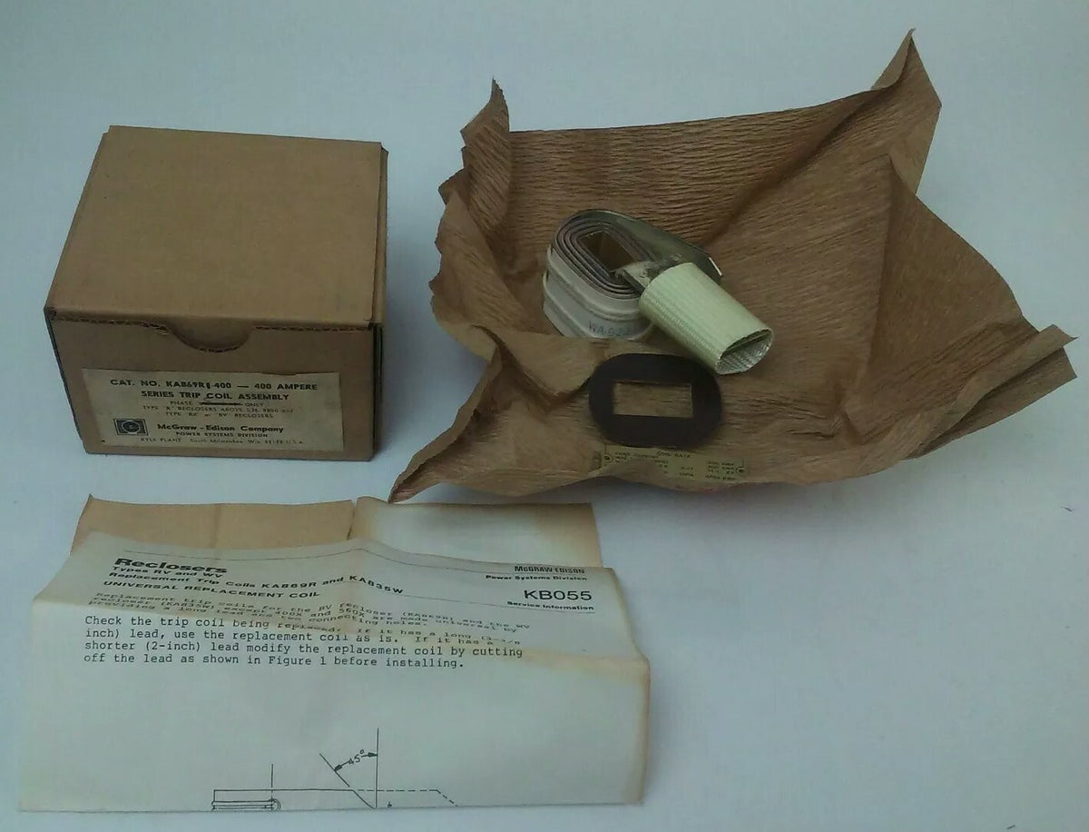 MCGRAW-EDISON COMPANY KA869R1-400 - 400AMP TRIP COIL ASSEMBLY WA-92B-1-400 AMP