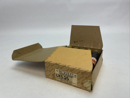 BUSSMANN LPS 25 LOW-PEAK CLASS K5 DUAL ELEMENT FUSE 25AMP 600VAC (LOT OF 10)