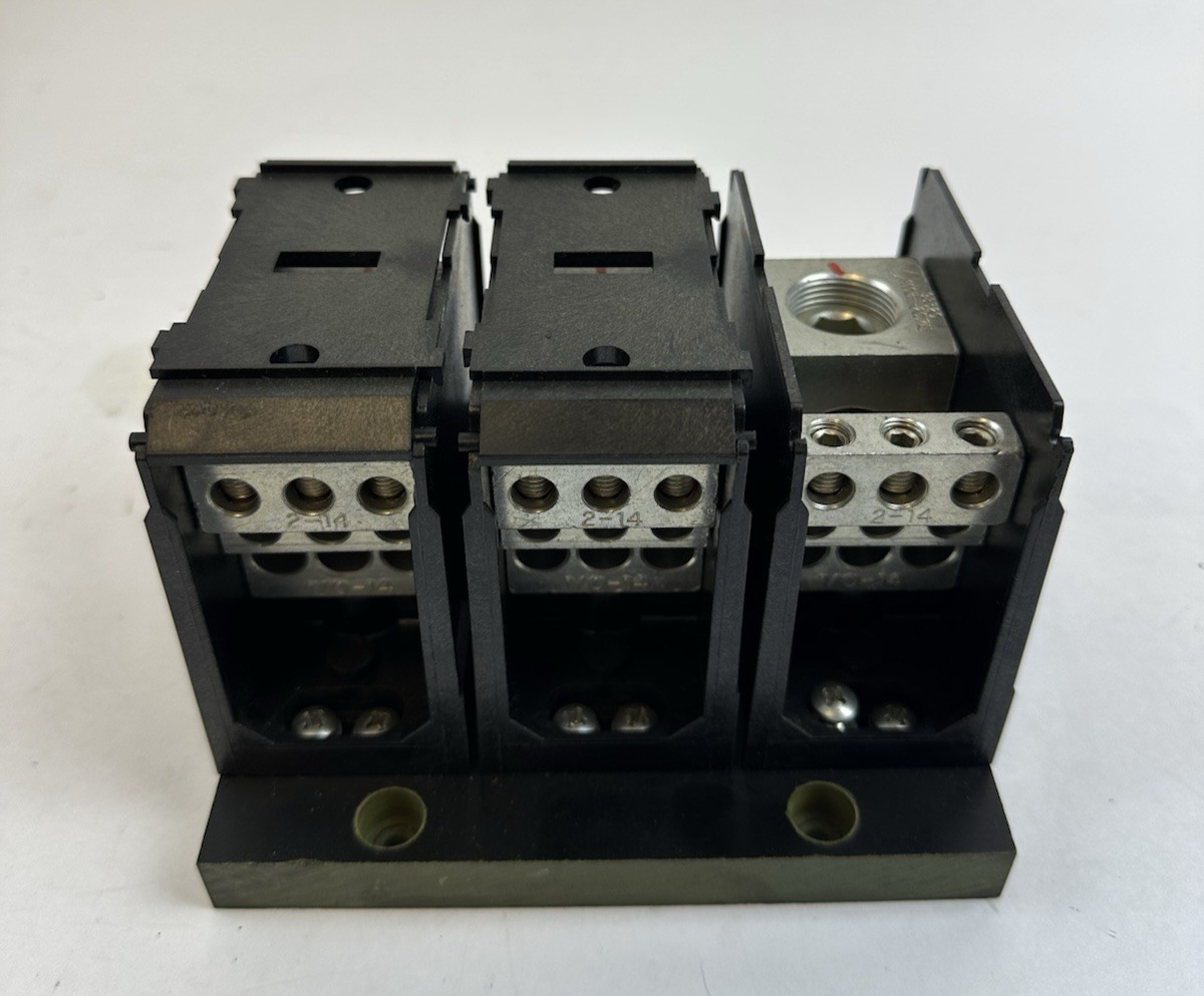 SQUARE D 9080-LBFA369136 3P 335A 600V POWER DISTRIBUTION BLOCK