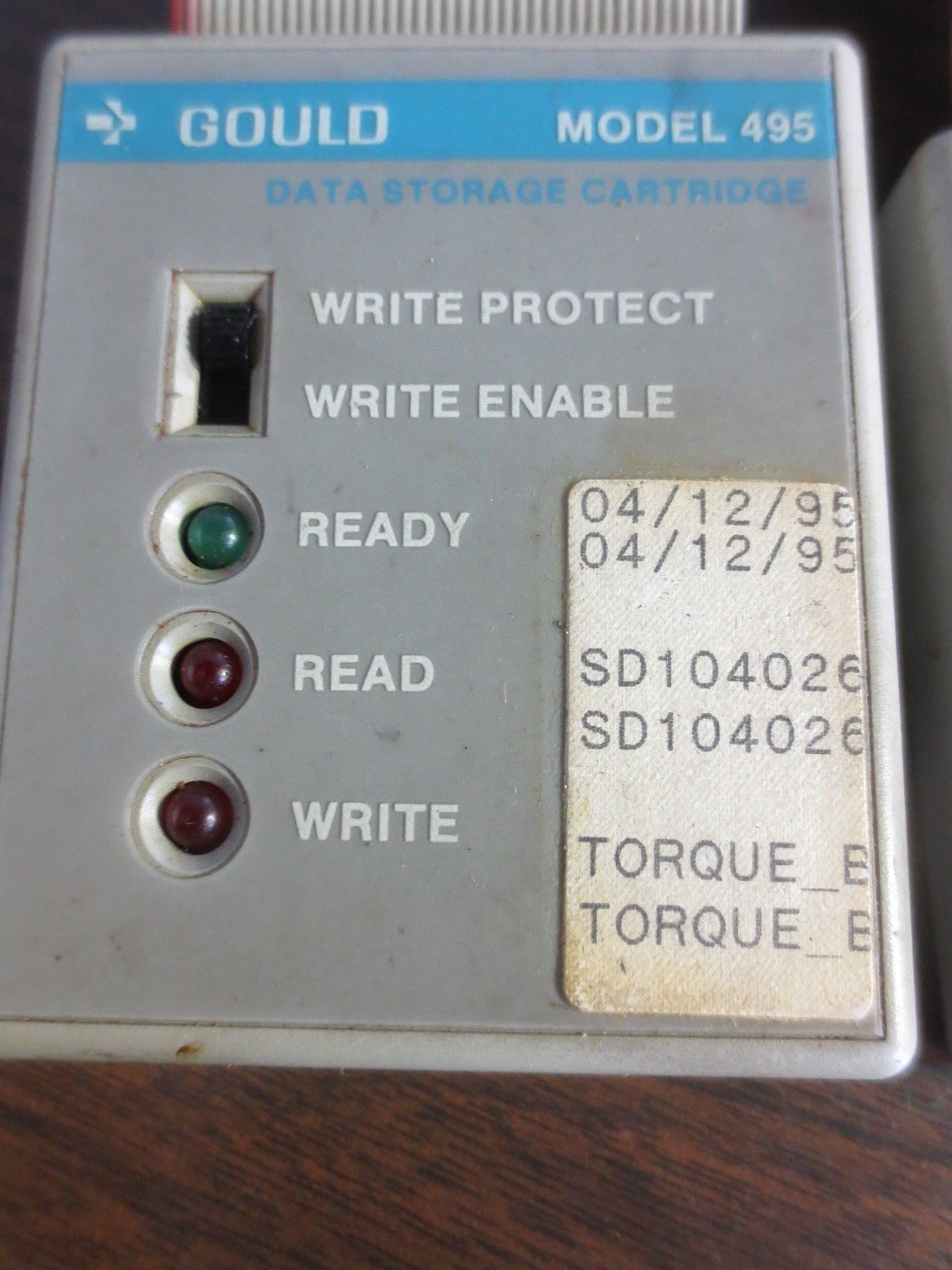 GOULD 110-0178 / MODEL 495 - DATA STORAGE CARTRIDGE