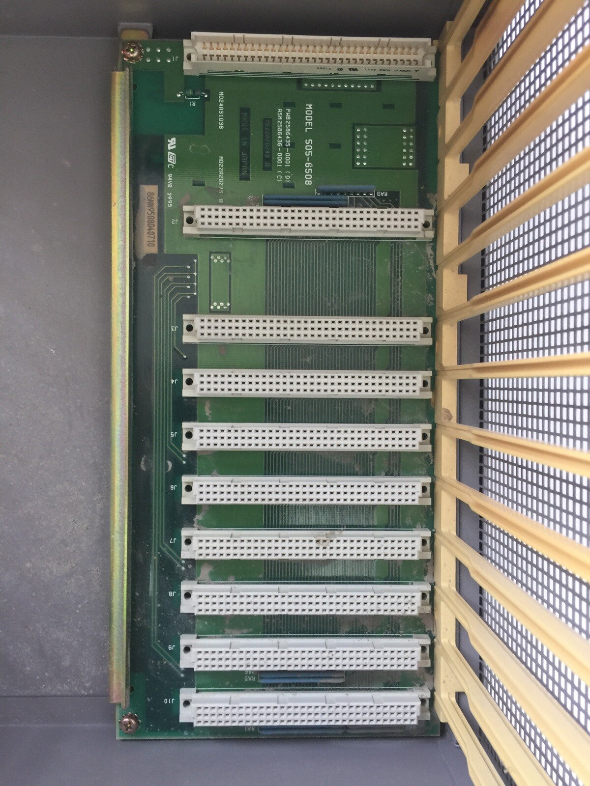 SIEMENS 505-6508 I/O MOUNTING RACK 8 SLOT