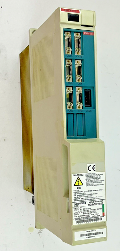 MITSUBISHI MDS-CH-V1-10 SERVO DRIVE UNIT 1KW 648V H/W VER.A 240HZ