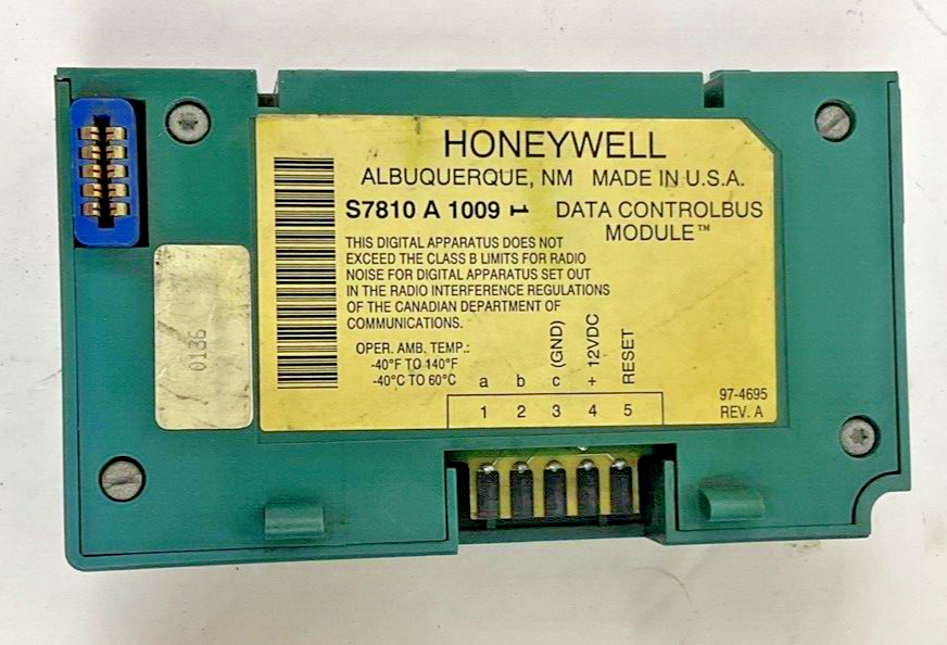 HONEYWELL RM7800 L 1015 BURNER CONTROL MODULE