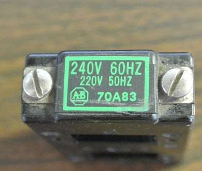 ALLEN-BRADLEY 70A83 COIL SIZE 0 220V/50Hz, 240V/60Hz - NEW SURPLUS - LOT of 12