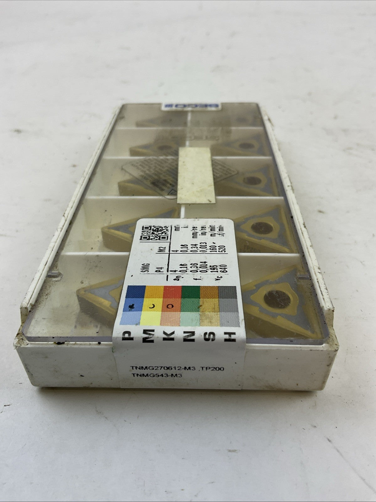 SECO TNMG270612-M3 TP200 TNMG543-M3 CARBIDE INSERT (BOX OF 10)