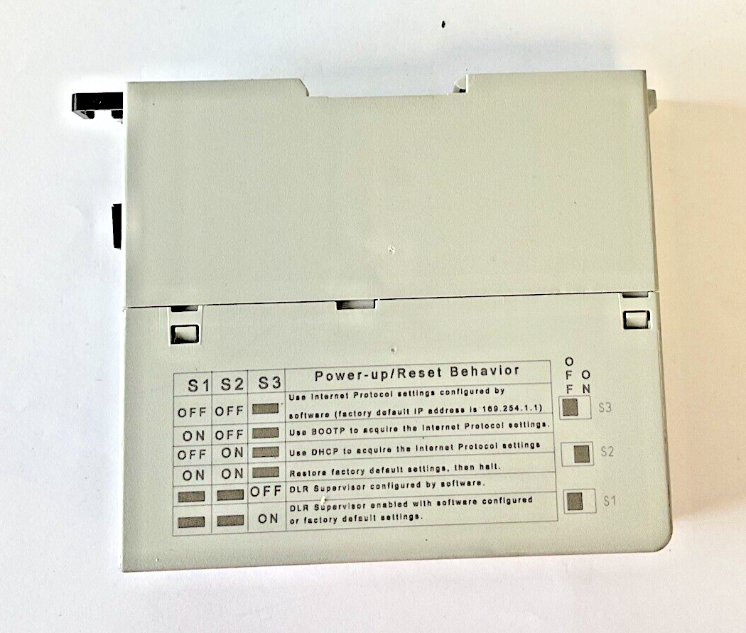 ALLEN BRADLEY 1783-ETAP 3PORT ETHERNET/IP TAP FW:2.002 SER.A