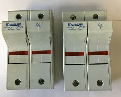 FERRAZ SHAWMUT US3J2I 2 POLE FUSE HOLDER *LOTOF2*