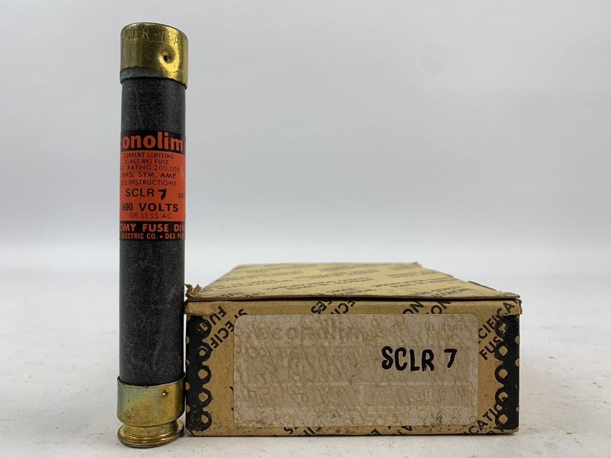 Federal Pacific Econolim SCLR 7 7A 600V Fuse "Lot of 10"