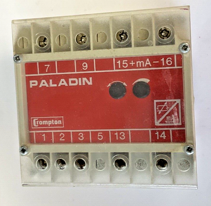 PALADIN 253-TRRU TRANSDUCER 100OHM 4/20MA 110V 50HZ 253-TRRU-R9HG-AE