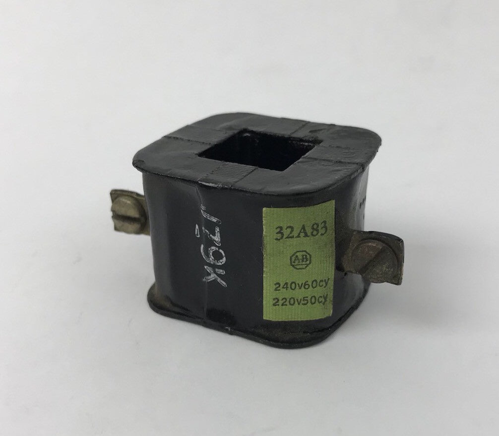 ALLEN BRADLEY 32A83 COIL, 240V @ 60HZ, 110V @ 50HZ, NEW NO BOX
