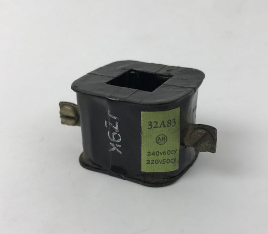 ALLEN BRADLEY 32A83 COIL, 240V @ 60HZ, 110V @ 50HZ, NEW NO BOX
