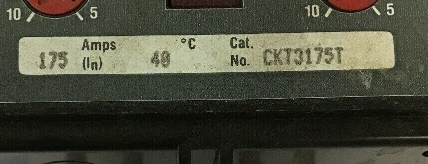 CHALLENGER CKT3175T THERMAL MAGNETIC TRIP UNIT 175AMP