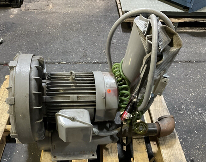 FUJI ELECTRIC VFC804A-7W RING COMPRESSOR 3PH 2POLE 50/60HZ 460V 10HP