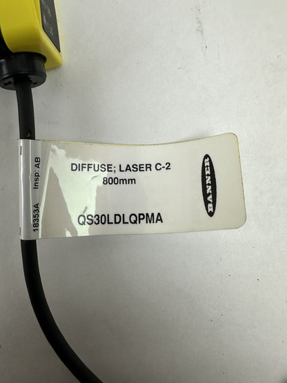 BANNER QS30LDLQPMA HIGH PERFORMANCE LONG RANGE LASER SENSOR 30VDC