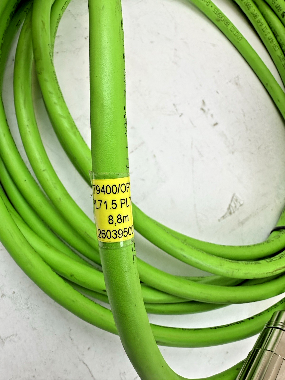 SAB BROCKSKES 279400/OP247 SERVO FEEDBACK CABLE 8.8M WIELAND 24-PIN CONNECTOR