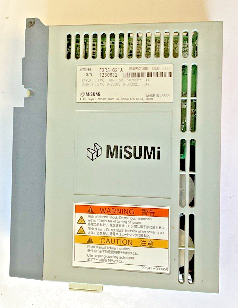 MISUMI EXRS-C21A MOTOR DRIVE CONTROLLER 100-115V 50/60HZ