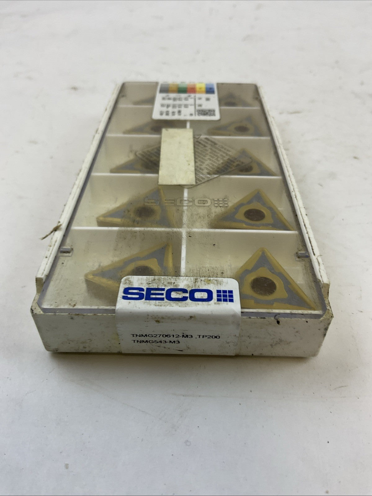 SECO TNMG270612-M3 TP200 TNMG543-M3 CARBIDE INSERT (BOX OF 10)