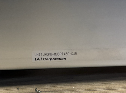 IAI RCP6-MUSRTA6C-CJR ROBOT CYLINDER RCP6-SA6C-WA-42P-20-500-P3-S-CJR ACTUATOR