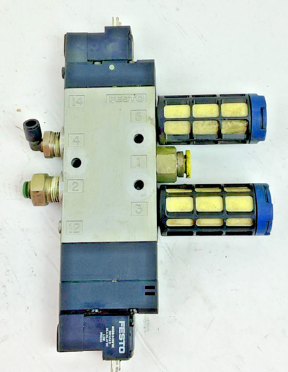 FESTO CPE24-M1H-5/3G-3/8 SOLENOID VALVE 2.5-10BAR