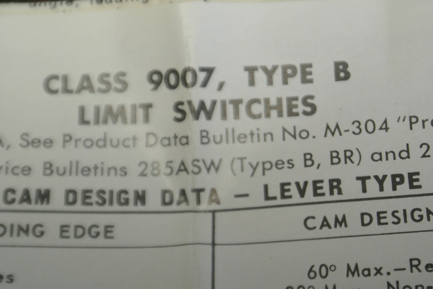 SQUARE D 9007 B53E Ser. B / LIMIT SWITCH / NEW SURPLUS in BOX