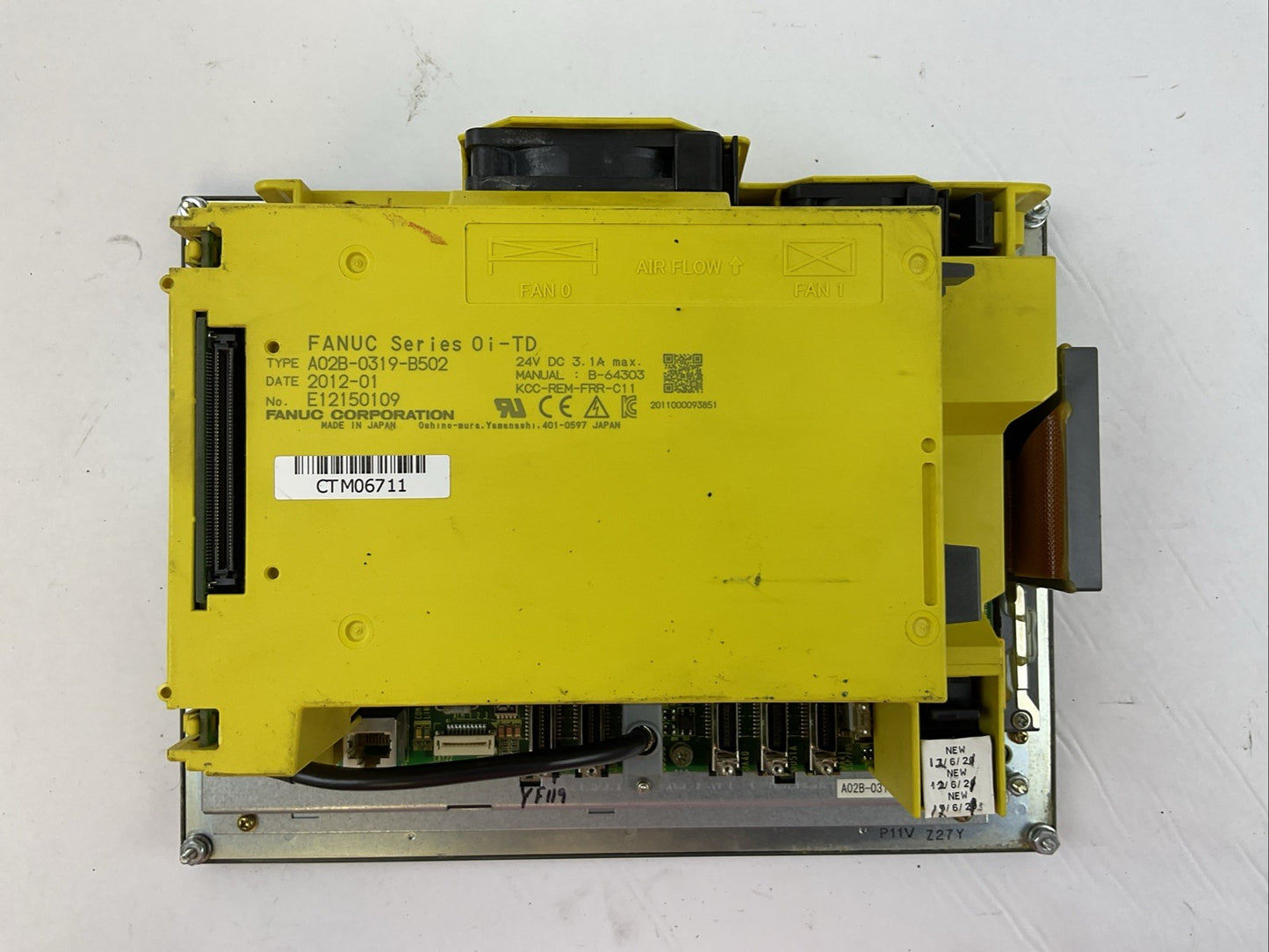 FANUC SERIES oi-TD A02B-0319-B502 24VDC 3.1A OPERATOR INTERFACE A02B-0319-D511