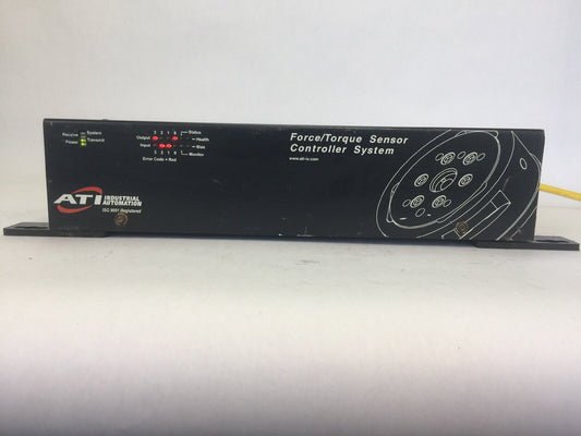 ATI FTCTL FORCE/TORQUE SENSOR CONTROLLER SYSTEM 115VAC 50/60HZ 0.3A 30W