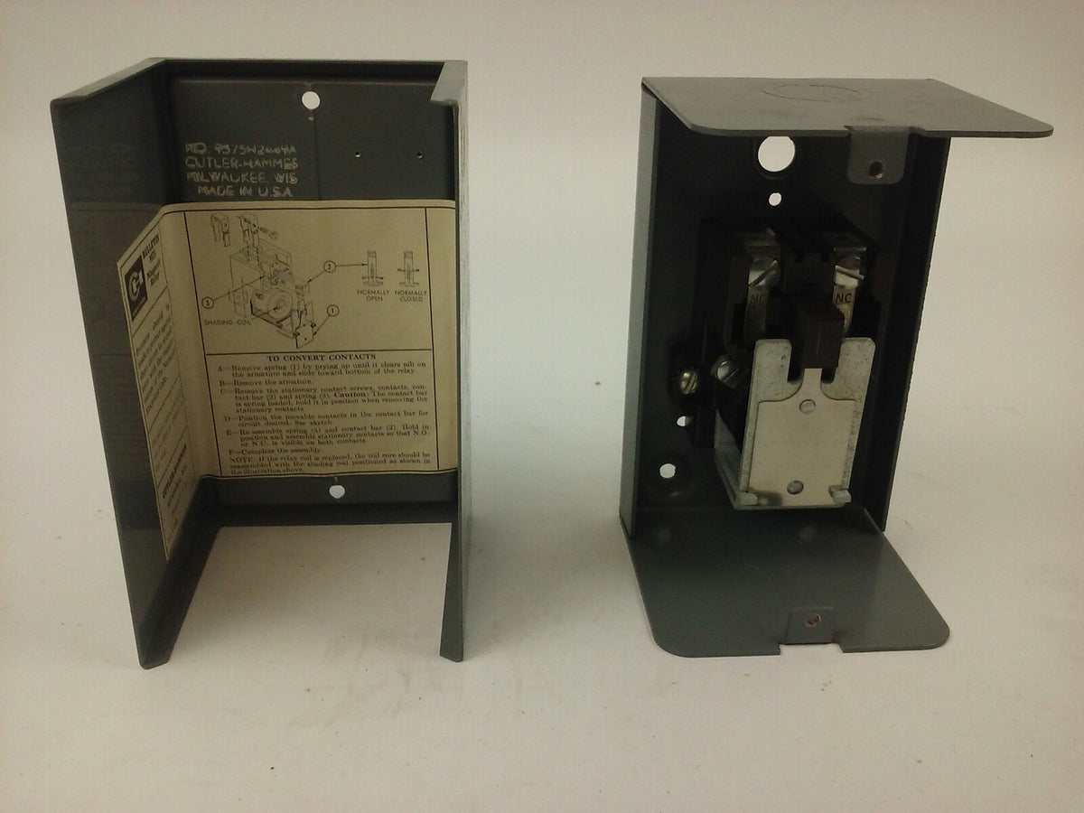 CUTLER HAMMER, 9575H2451, 9575H2442A, AC MAGNETIC RELAY, 16A, 600V, 1 H.P., NEW