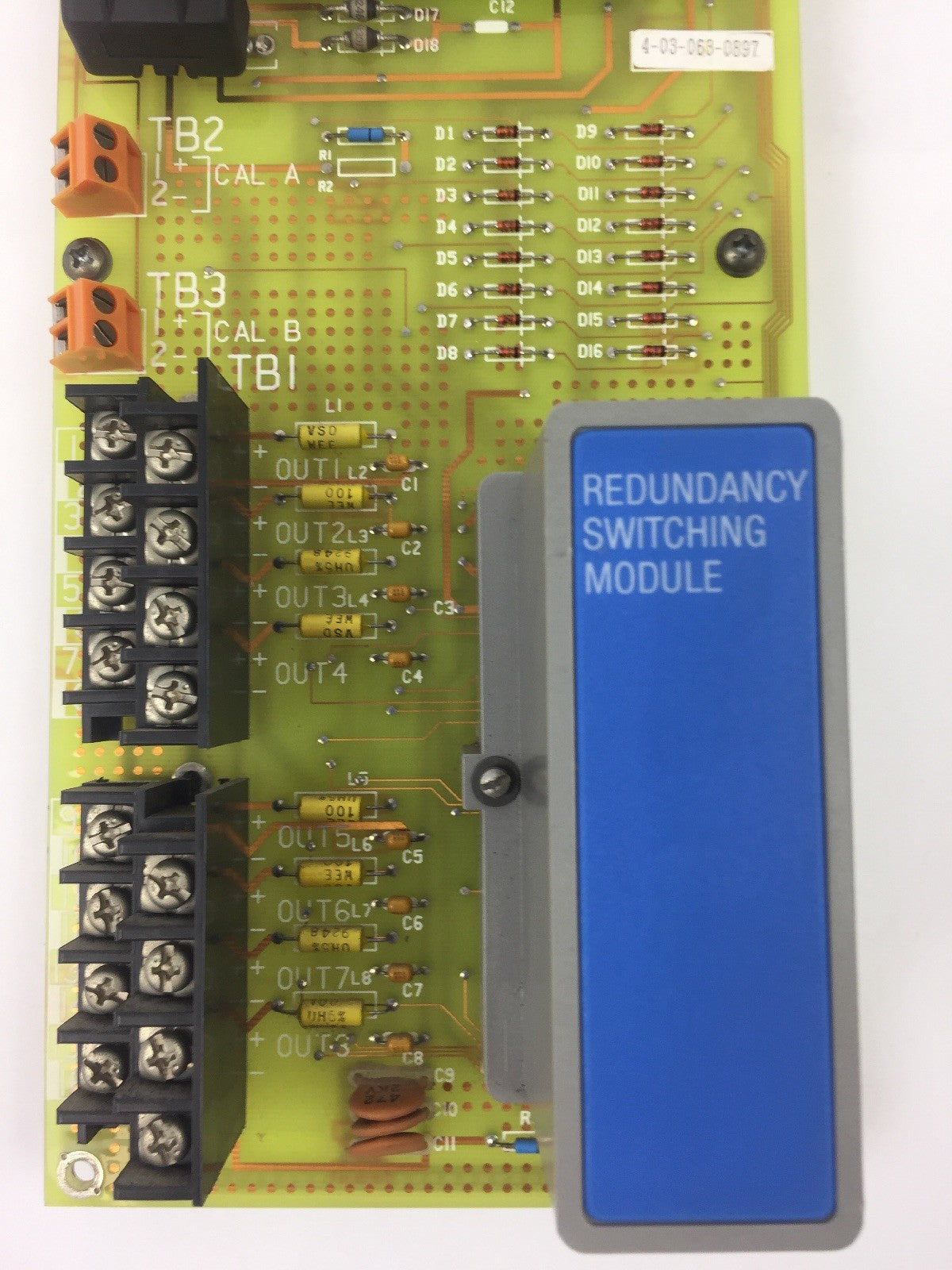 HONEYWELL 51304335-200 REV C TERMINATION ASSY ANALOG OUTPUT REDUNANCY MU-TA0X52