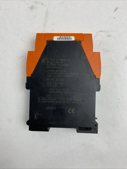 SAFEMASTER LG5925 LIGHT CURTAIN CONTROLLER