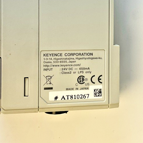 KEYENCE SJ-M201 CONTROLLER 24VDC 450MA