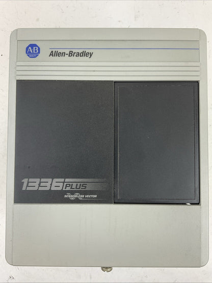 ALLEN BRADLEY 1336S-BRF50-AA-EN5 SER E 1336 PLUS SENSORLESS VECTOR DRIVE