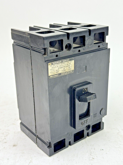 SYLVANIA / CHALLENGER - SEH-3-C-20 - CIRCUIT BREAKER - 20 A, 480 VAC, 3 POLE