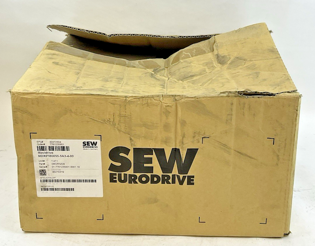 SEW-EURODRIVE MDX61B0055-5A3-4-00 Servo Drive 3PH 12.5 AMP