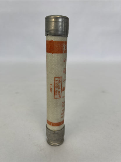 GOULD SHAWMUT ATS-DE10R DUAL ELEMENT TIME DELAY FUSE 10AMP 600VAC (LOT OF 10)