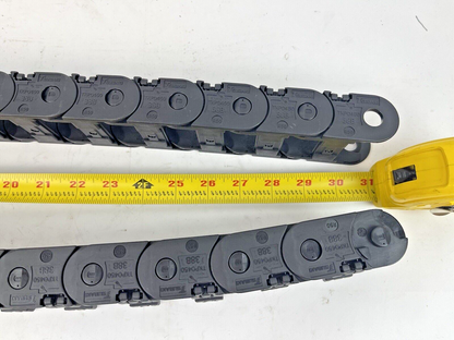 AMADA - C/P CABLE GUARD - 2-1/4"W X 1-1/4"H X 63" L - ARTICULATING CABLE GUARD