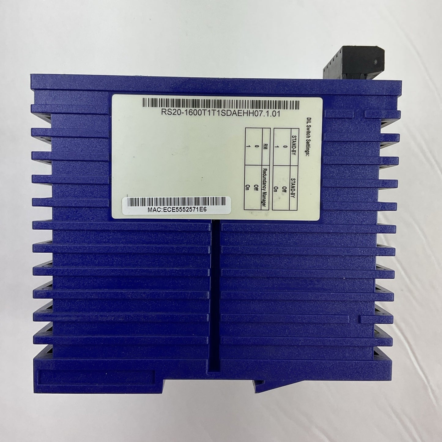 HIRSCHMANN RS20-1600T1T1SDAEHH07.1.01 ETHERNET RAIL SWITCH