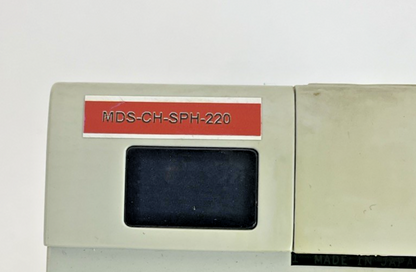 MITSUBISHI MDS-CH-SPH-220 SERVO DRIVE UNIT 22KW 1167HZ H/W VER.L 47A 648V