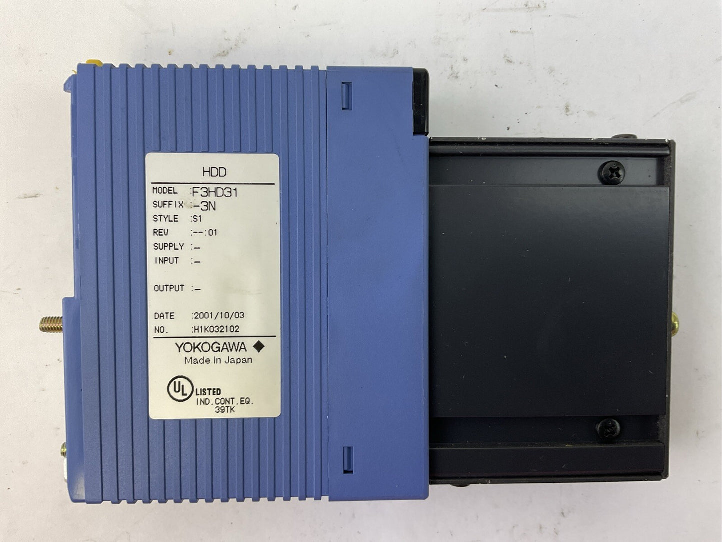 YOKOGAWA F3HD31-3N HDD MODULE
