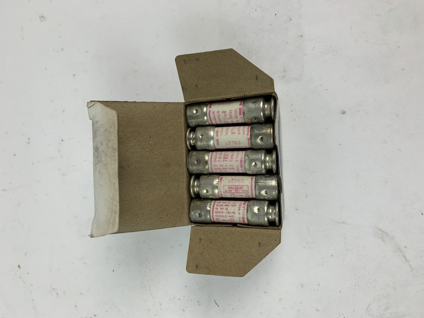 Gould Shawmut Tri-Onic TR3 2/10R 3 2/10A 250V Fuse "Lot of 10"