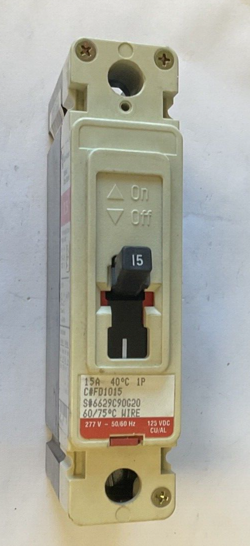 CUTLER HAMMER FD1015 CIRCUIT BREAKER FD 25K 277VAC 50/60HZ 125VDC