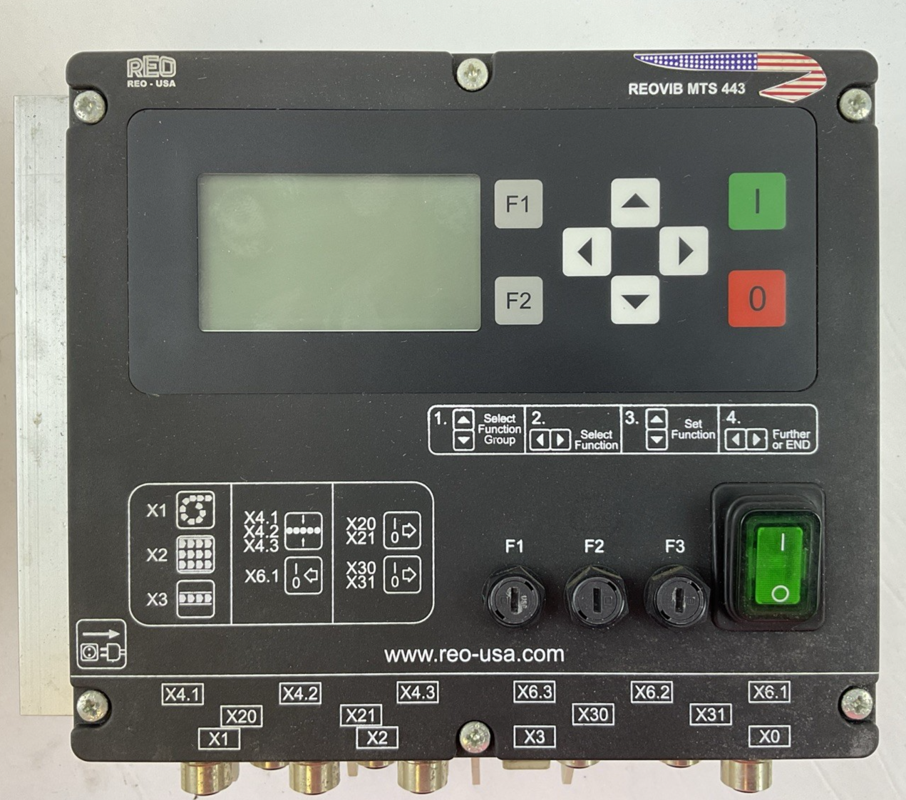 REO-USA REOVIB MTS 443 VIBRATORY CONTROLLER 110/240VAC