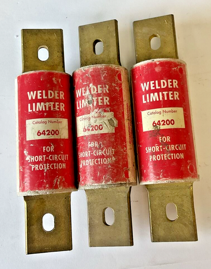 WELDER LIMITER 64200 FUSE 600VAC 200KA ****LOTOF3****